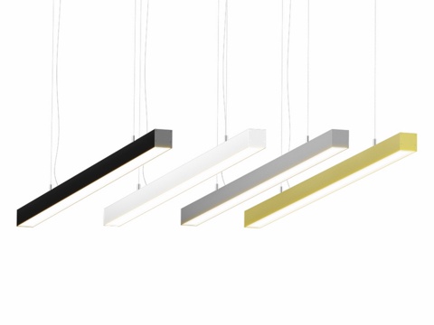  OM线性LED灯具35x353d模型 