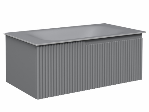  OM 带洗脸盆柜 STWORKI Vestfall 90 灰3d模型 