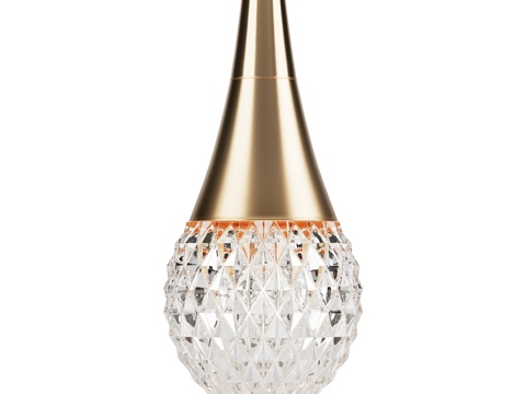  OM吊灯 Delight系列 P0844-1A 金色款3d模型 