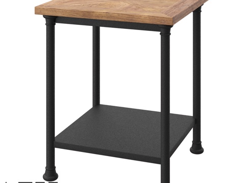  LoftDesigne 70862款咖啡桌3d模型 