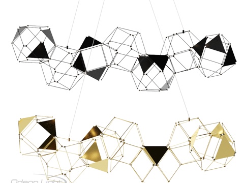  ODEON LIGHT 5086 32L, 5087 32L3d模型 