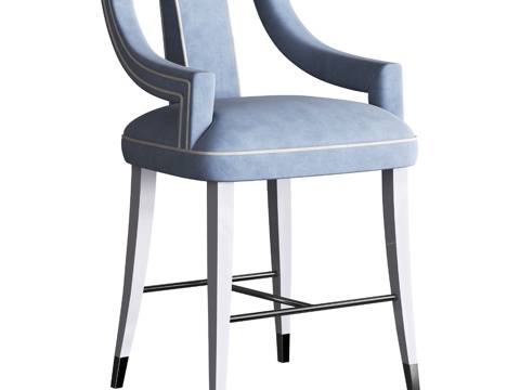  沙发与装饰椅 SD-6423d模型3d模型 