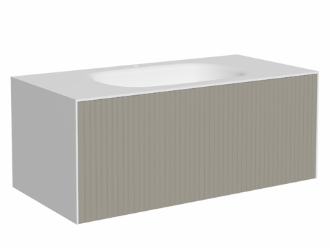  带水槽的OM柜子 STWORKI Hollande 100米3d模型 