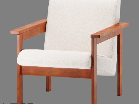  扶手椅 LoftDesigne 33406 型号3d模型 