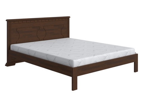  米莱娜-M-带储物凳床3d模型 