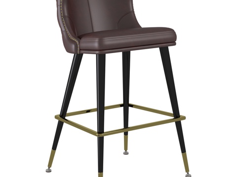  OM吧凳Maestro金属组合款3d模型 