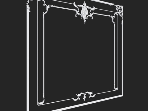  RosLepnina出品 CAMILA 系列第4号框架3d模型 