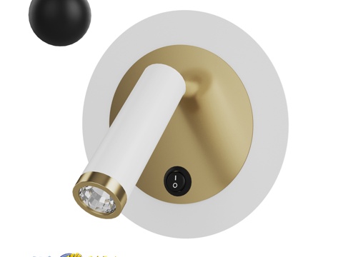 OM壁灯Lussole LSP-7099, LSP-71003d模型