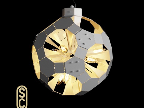  奇点工艺球体4003d模型 