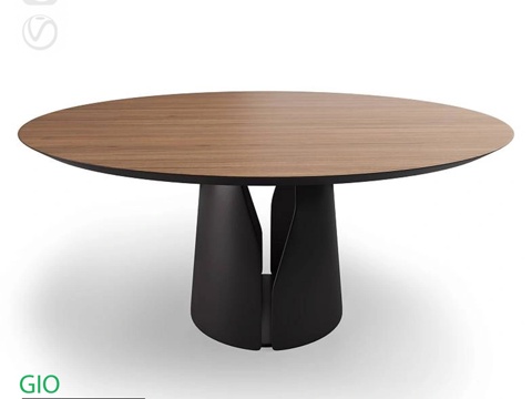  Gio圆桌3d模型 
