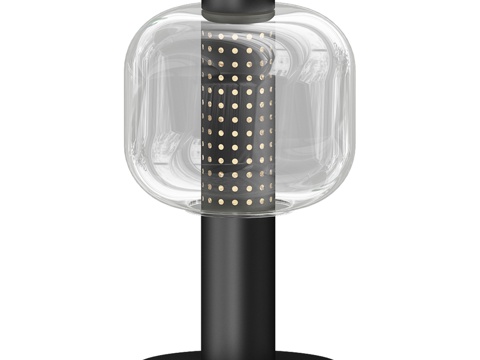  台灯 Gefo 黑色 07710-T,19(21) OM3d模型 