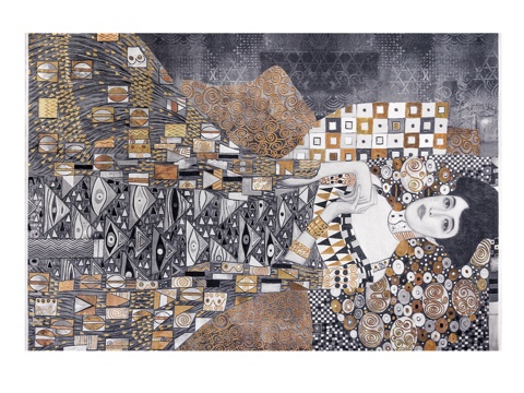  地毯“弗里达” Kover.ru 生活艺术3d模型 