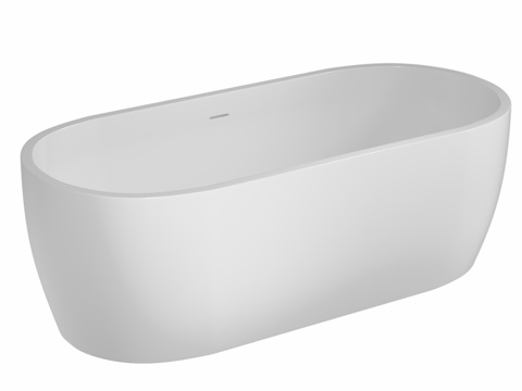  亚克力浴缸ABBER AB9219白色3d模型 