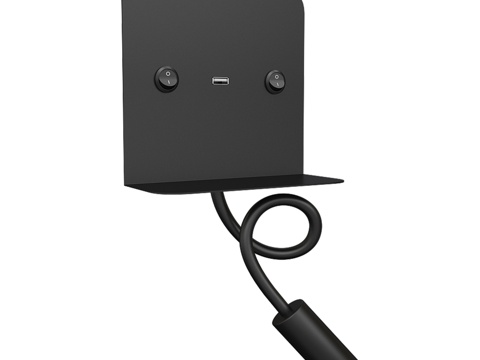  壁灯 Lalit 黑色 08074.19 OM3d模型 