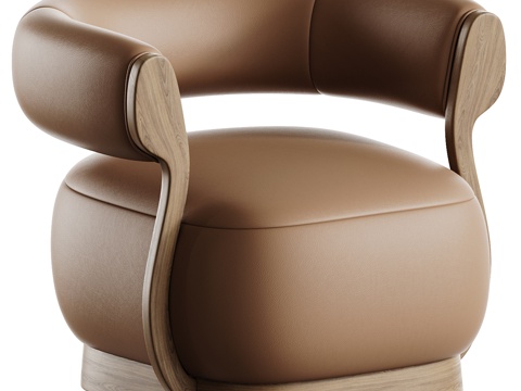  单椅 休闲椅 梳妆椅3d模型 