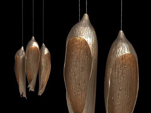  OM 玉米灯3d模型 