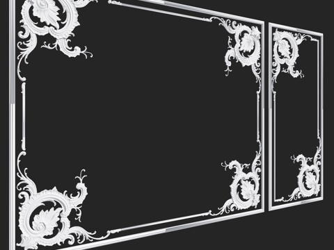  RosLepnina品牌LUXOR系列2-3号框架3d模型 