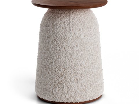  Casper边桌3d模型 