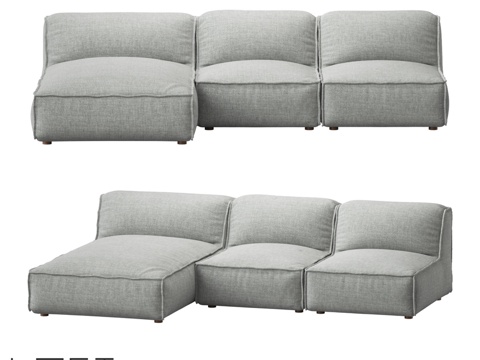  沙发 LoftDesigne 35774 型号3d模型 