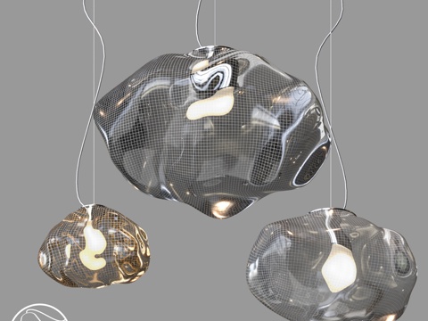 LampsShop.ru PDL2417 吊灯 Peel3d模型