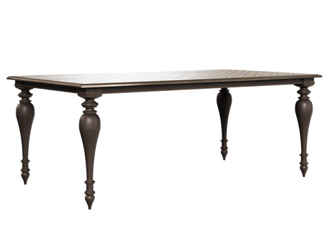  OM美式折叠餐桌3d模型 