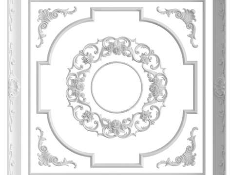 天花板组合第71号3d模型