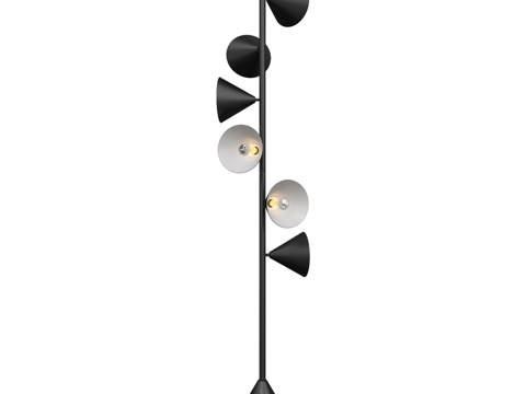  落地灯 Rivi black 08480-F,19 OM3d模型 