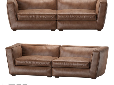  沙发 LoftDesigne 2587 型号3d模型 