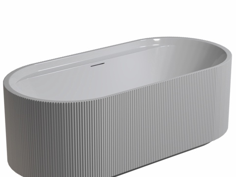  亚克力浴缸 ABBER AB94443d模型 