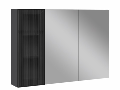  OM 镜柜 STWORKI 哥特兰 100，无烟煤色3d模型 