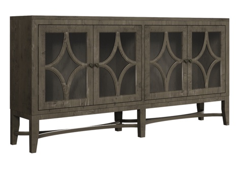 OM现代风格四门梳妆台3d模型