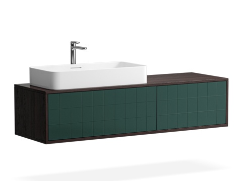  OM THE-IDEA 悬挂式浴室柜 WPR 1543d模型 