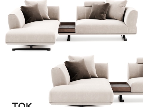  (OM) TAKT S5 模块化沙发系列 Tok Furni3d模型 
