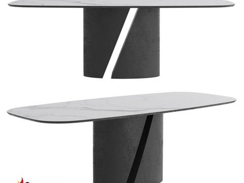  克朗科迪亚餐桌3d模型 