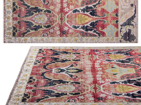  地毯“齐格勒丝绸”3d模型 