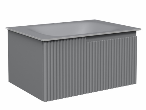  OM 带洗脸盆柜 STWORKI Vestfold 70 灰3d模型 