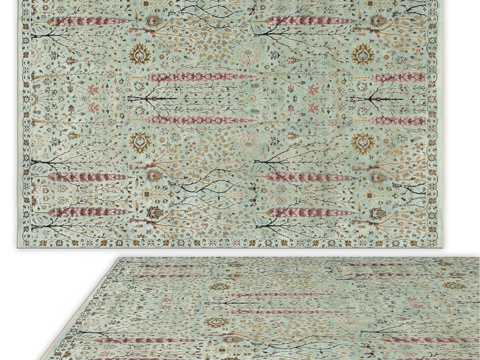  ANSY 地毯 (编号3139)3d模型 