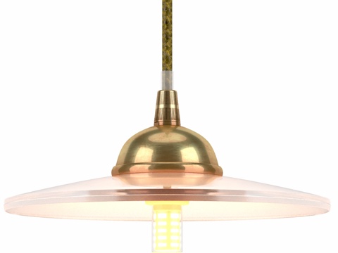  Covali PL-37019黄铜吊灯3d模型 