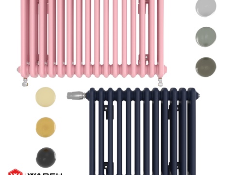  WABEH ST 3050 管状散热器3d模型 