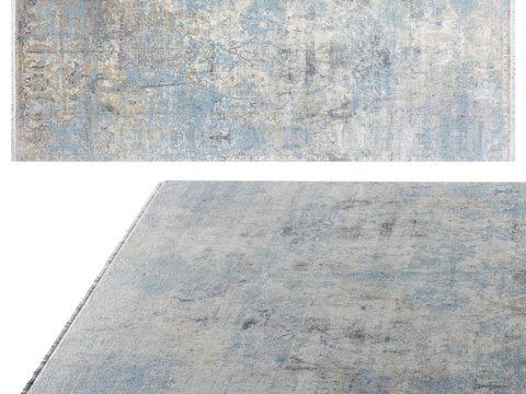  地毯“西好莱坞” NIT03-NEW-BLUE Art de3d模型 