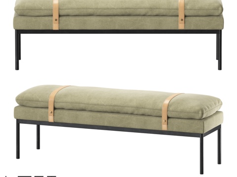  长凳LoftDesigne 2606型号3d模型 