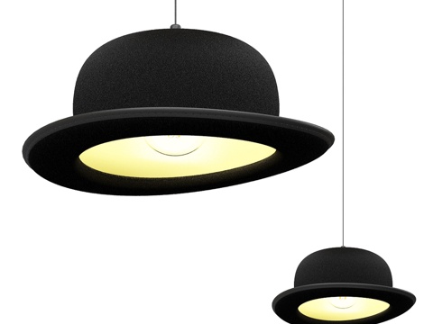  Charlie黑色吊灯07614-1.19 OM3d模型 