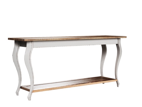  OM 180厘米乡村风格边桌3d模型 