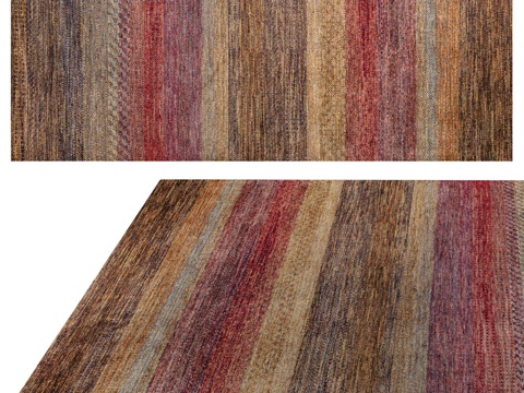  地毯 MALIBU 红棕色 艺术生活 Kover.ru3d模型 