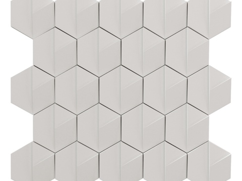  OM石膏3D面板 转角3d模型 