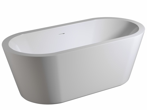  亚克力浴缸 ABBER AB93453d模型 