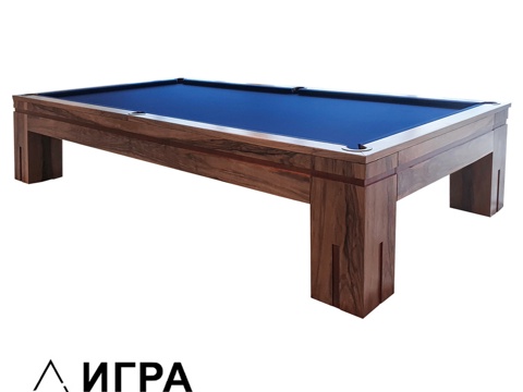  阁楼台球桌3d模型 