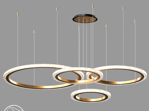  LampsShop.ru L1704 烛台束环C3d模型 