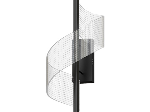  壁灯 Ilina 黑色 08042.19 OM3d模型 