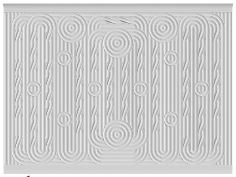  墙面装饰材料77号 LepGrand3d模型 